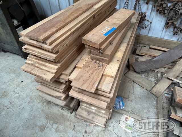 (2) Stacks of lumber
